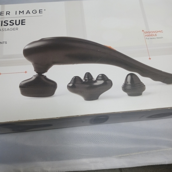 Sharper IMAGE DEEP TISSUE PERCUSSION MASSAGER - Picture 5 of 10